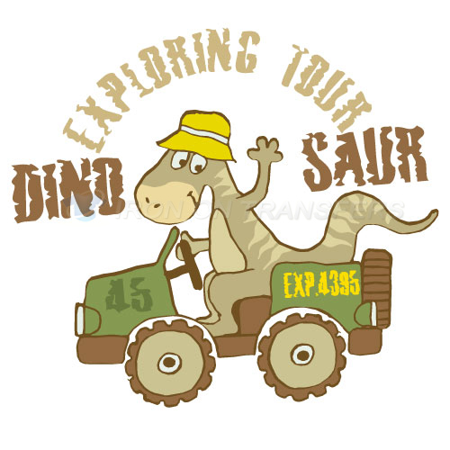 Dinosaur Iron-on Stickers (Heat Transfers)NO.8760
